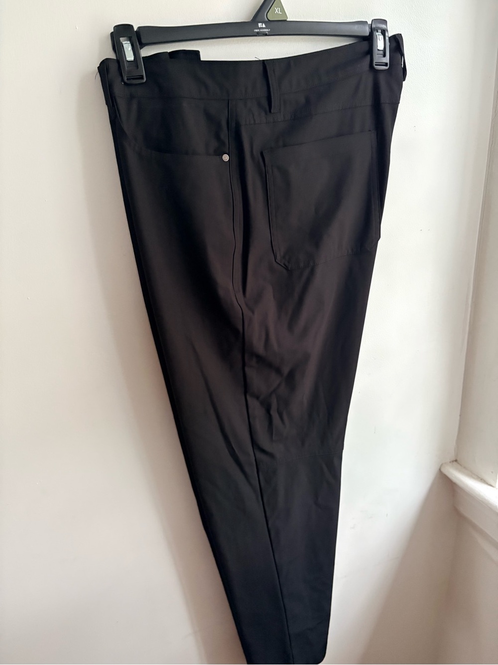 Swiss Tech Black Men's Dress Pants - Tailored Back-Pocket Style